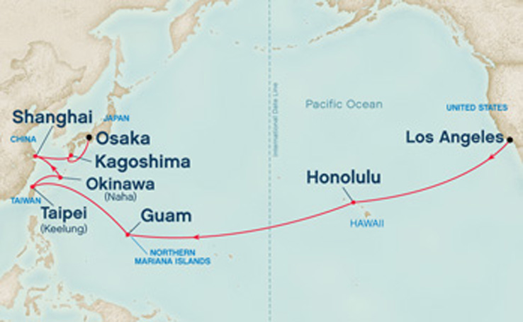Various Cruise Maps